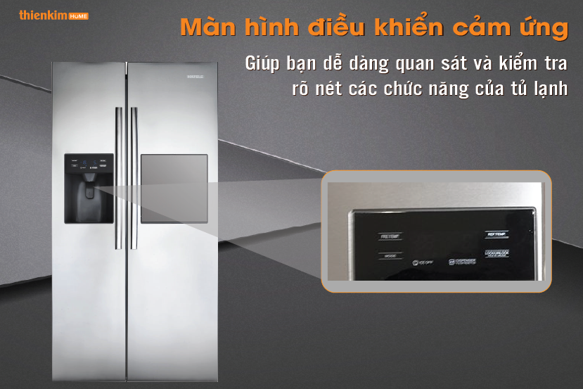 Tủ lạnh Hafele HF-SBSIC 534.14.250 hiện đại